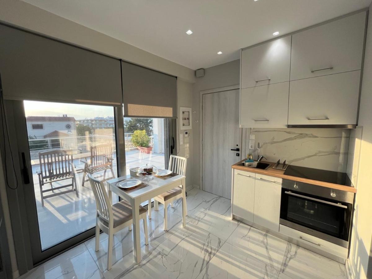 Blueline Apartment 2 Loutráki Dış mekan fotoğraf