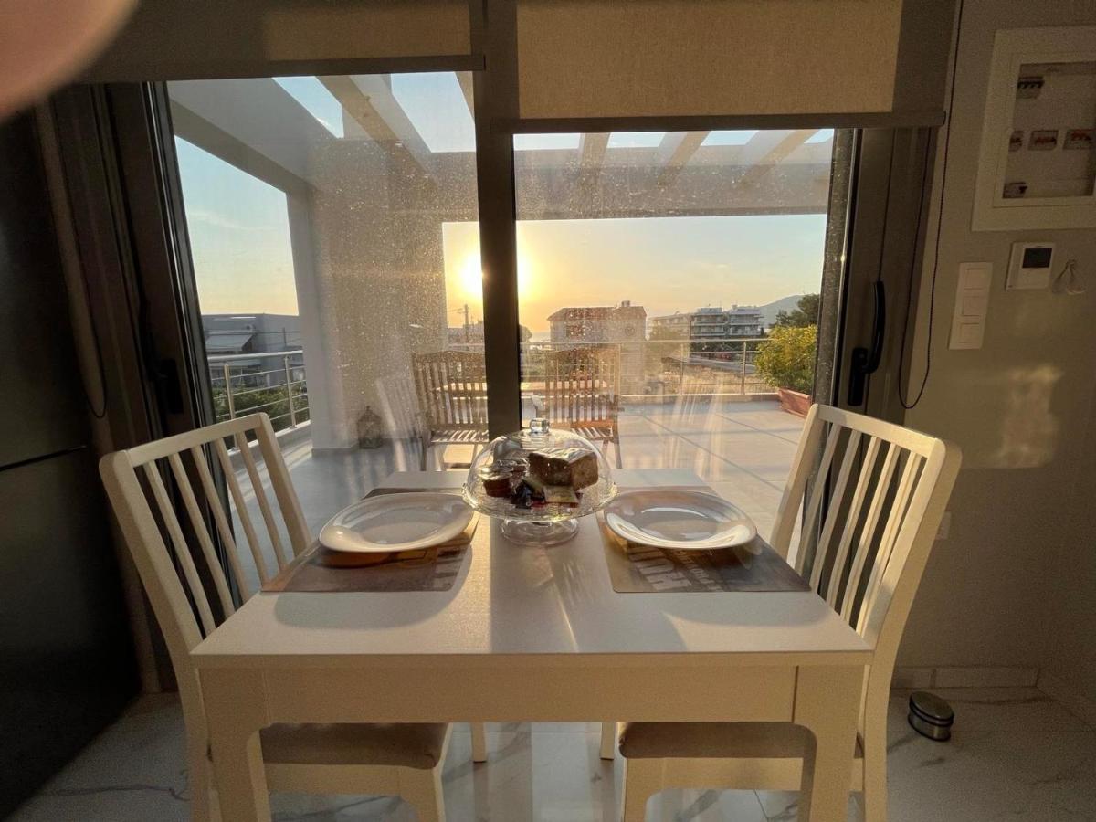 Blueline Apartment 2 Loutráki Dış mekan fotoğraf