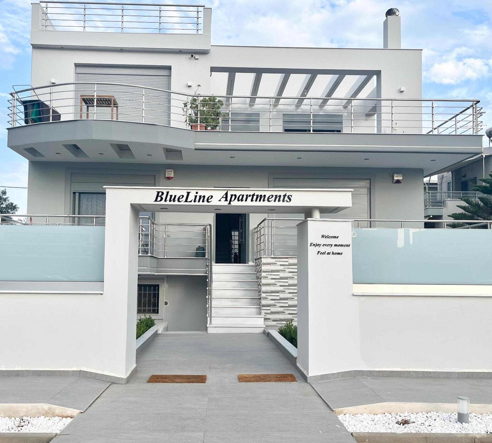 Blueline Apartment 2 Loutráki Dış mekan fotoğraf