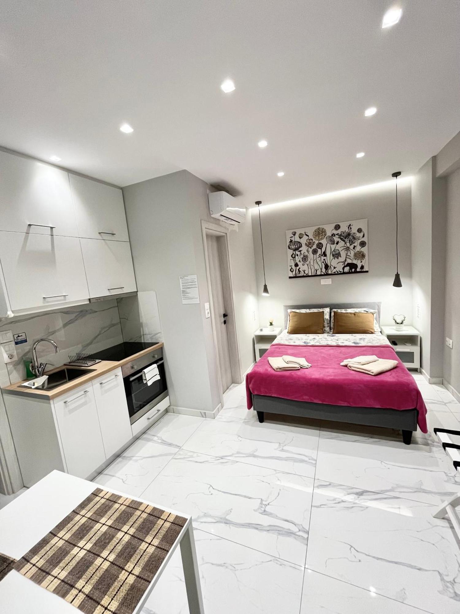 Blueline Apartment 2 Loutráki Dış mekan fotoğraf
